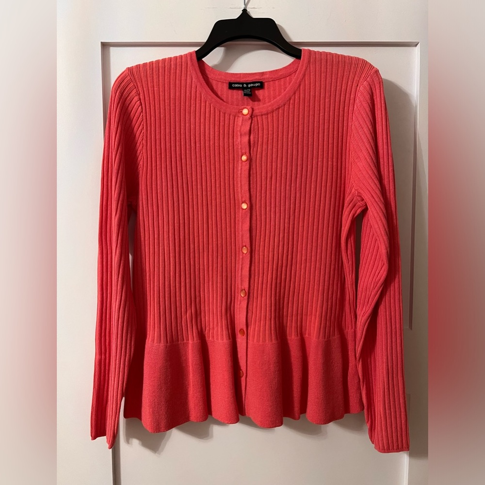 Salmon colored sweater